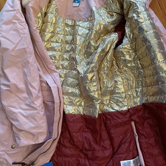 Firm. NWT PRETTY!! $215 Columbia Omni Women's Payton Pass Insulated Jacket Sz 1X - Picture 3 of 16